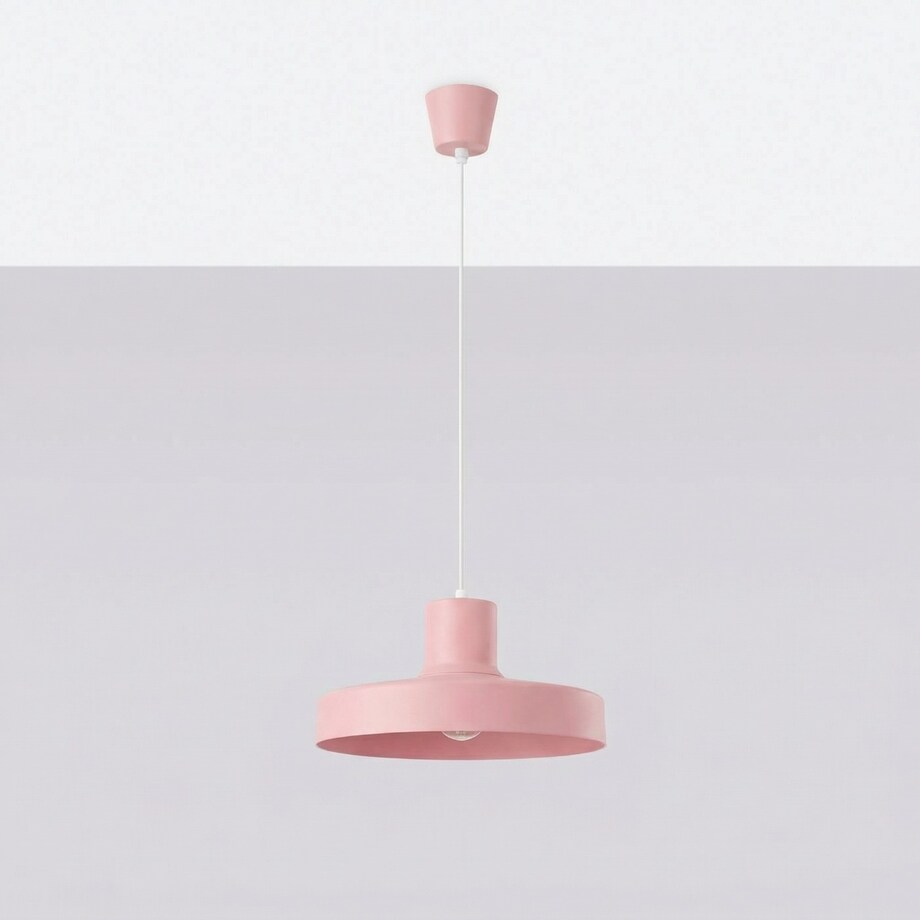 Lampa wisząca BILO różowa