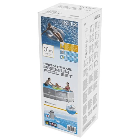 Intex Basen Prism Frame Premium z akcesoriami, 305x76 cm