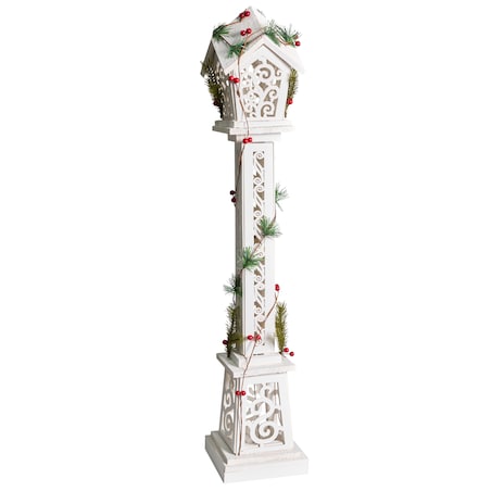 Dekoracja świąteczna LED LUMMENE Latarnia 80 cm Biały