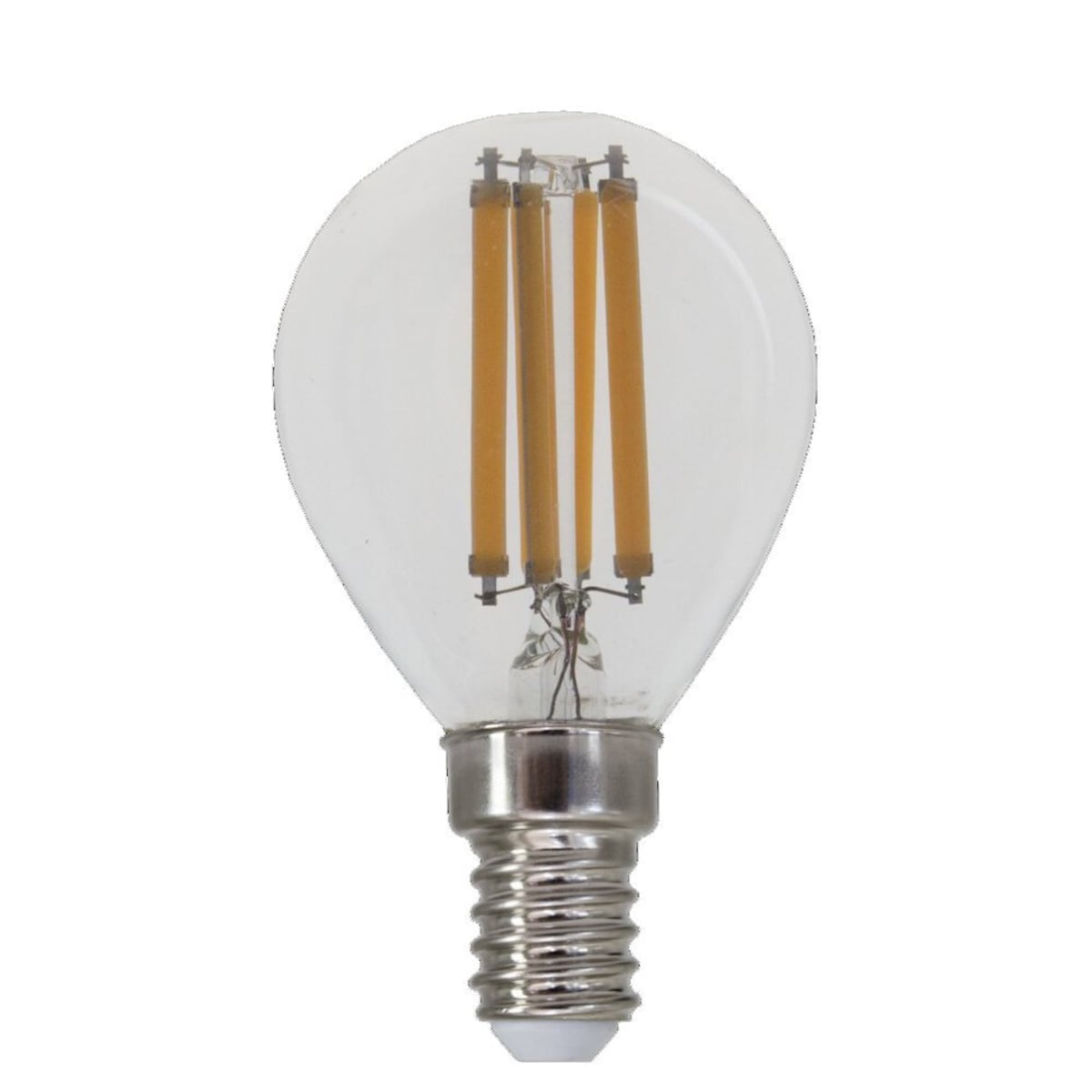 Żarówka LED Rabalux E14 G45 6W 850 lm 3000K filament ciepła biel szklana kulka 79031