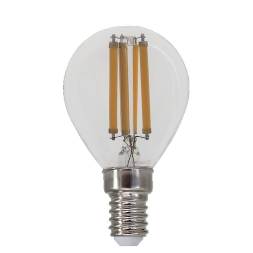 Żarówka LED Rabalux E14 G45 6W 850 lm 3000K filament ciepła biel szklana kulka 79031