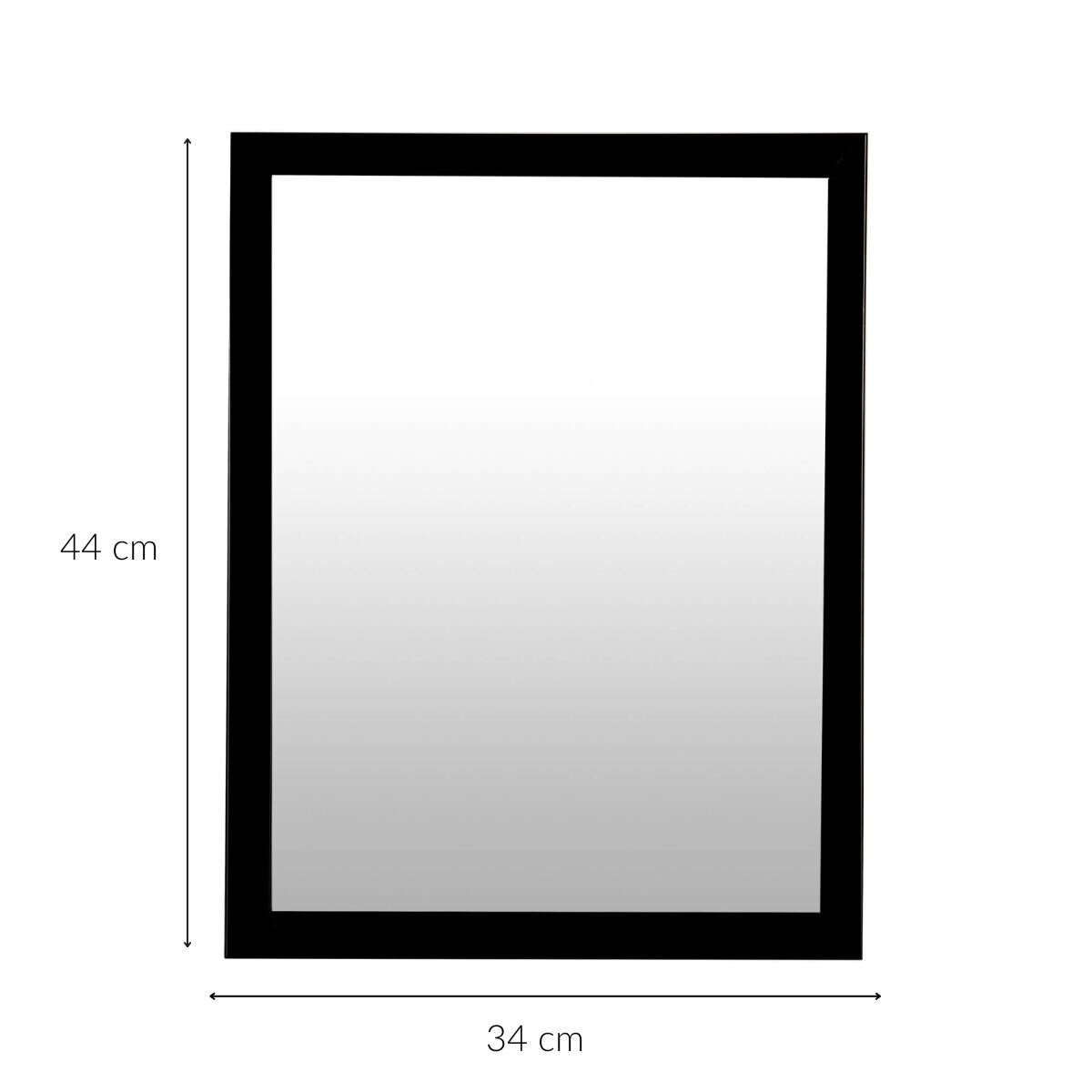Lustro łazienkowe prostokątne Basic, 34 x 44 cm