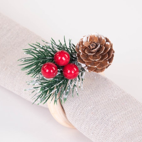 Zestaw do dekoracji stołu, serwetki i podkładki, dla 4 osób