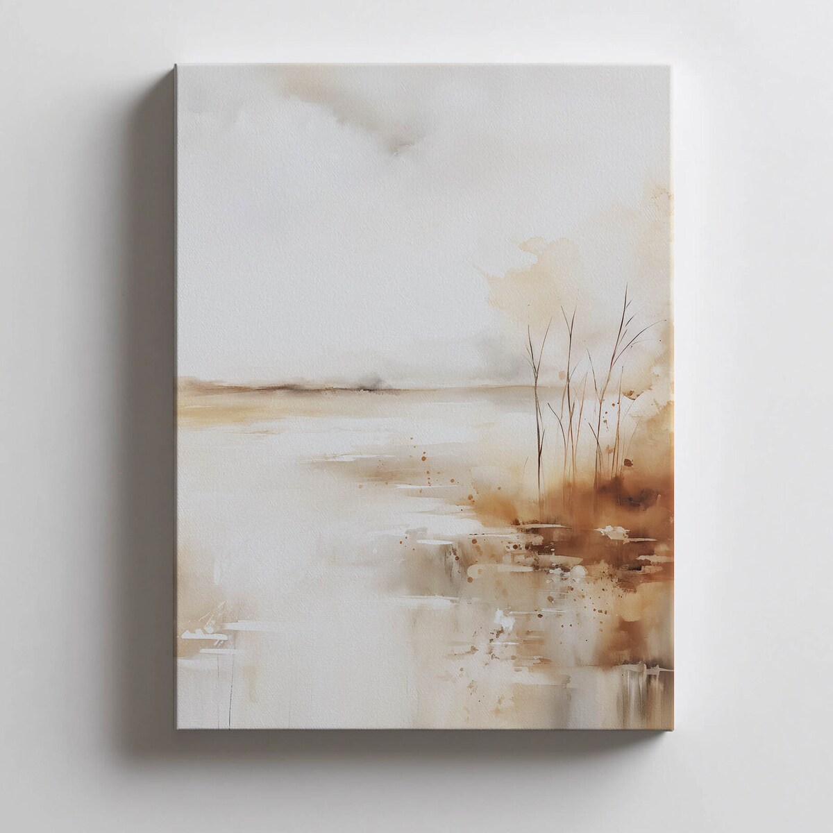 Delikatny Pejzaż, 50x70 cm, bez ramy, płótno premium na blejtramie