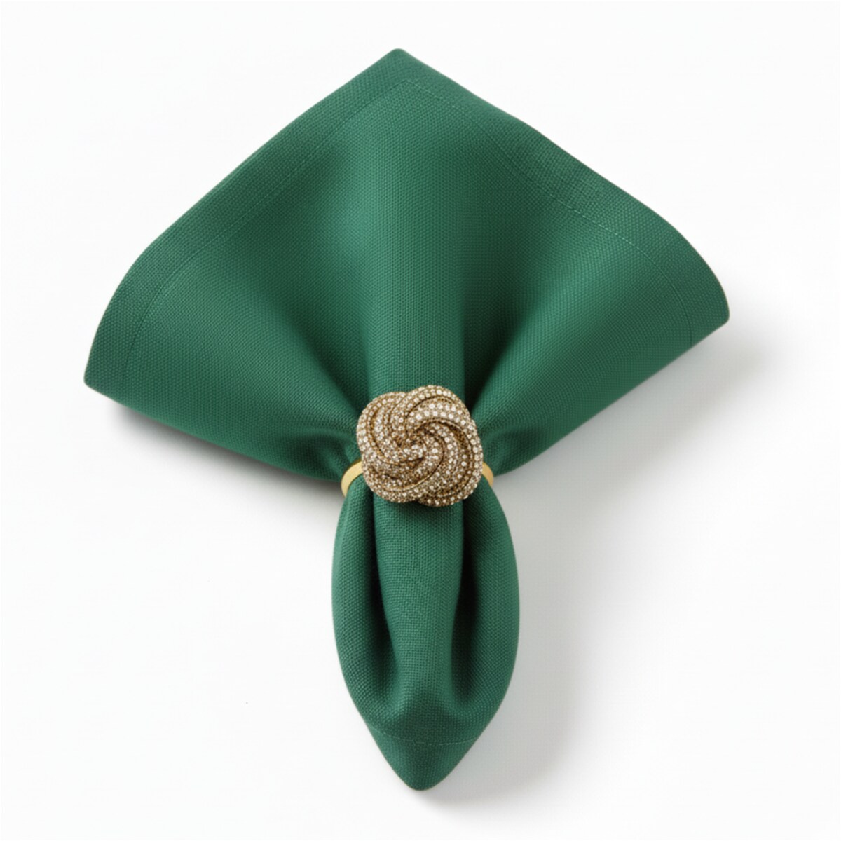 Obrączki Na Serwetki Klamry Pierścienie Do Serwetek Zestaw 4 Szt Wzór Supełek