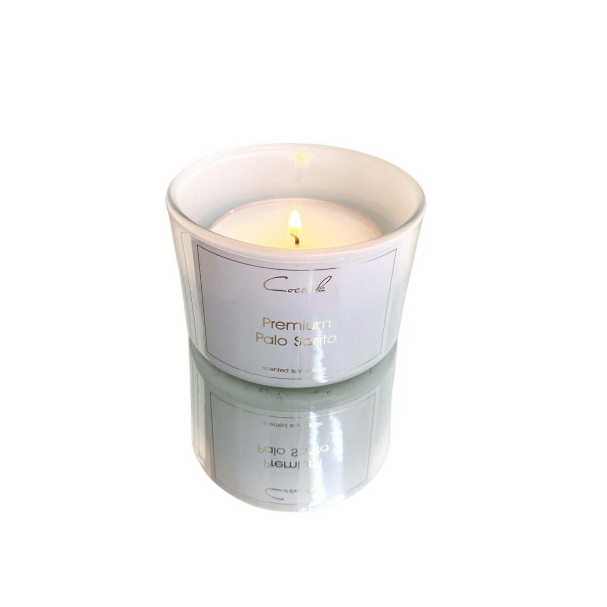 Premium Palo Santo- ekologiczna naturalna świeca sojowa t-ligth - 3 sztuki tlight duże