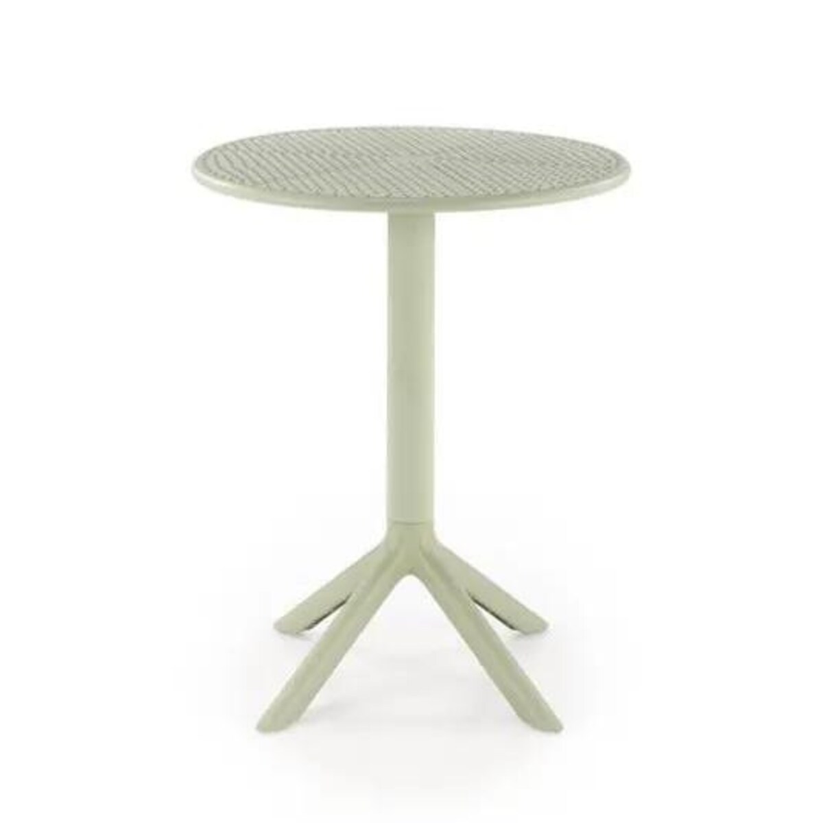 Stolik ogrodowy CALVO 60x60 miętowy z tworzywa PVC