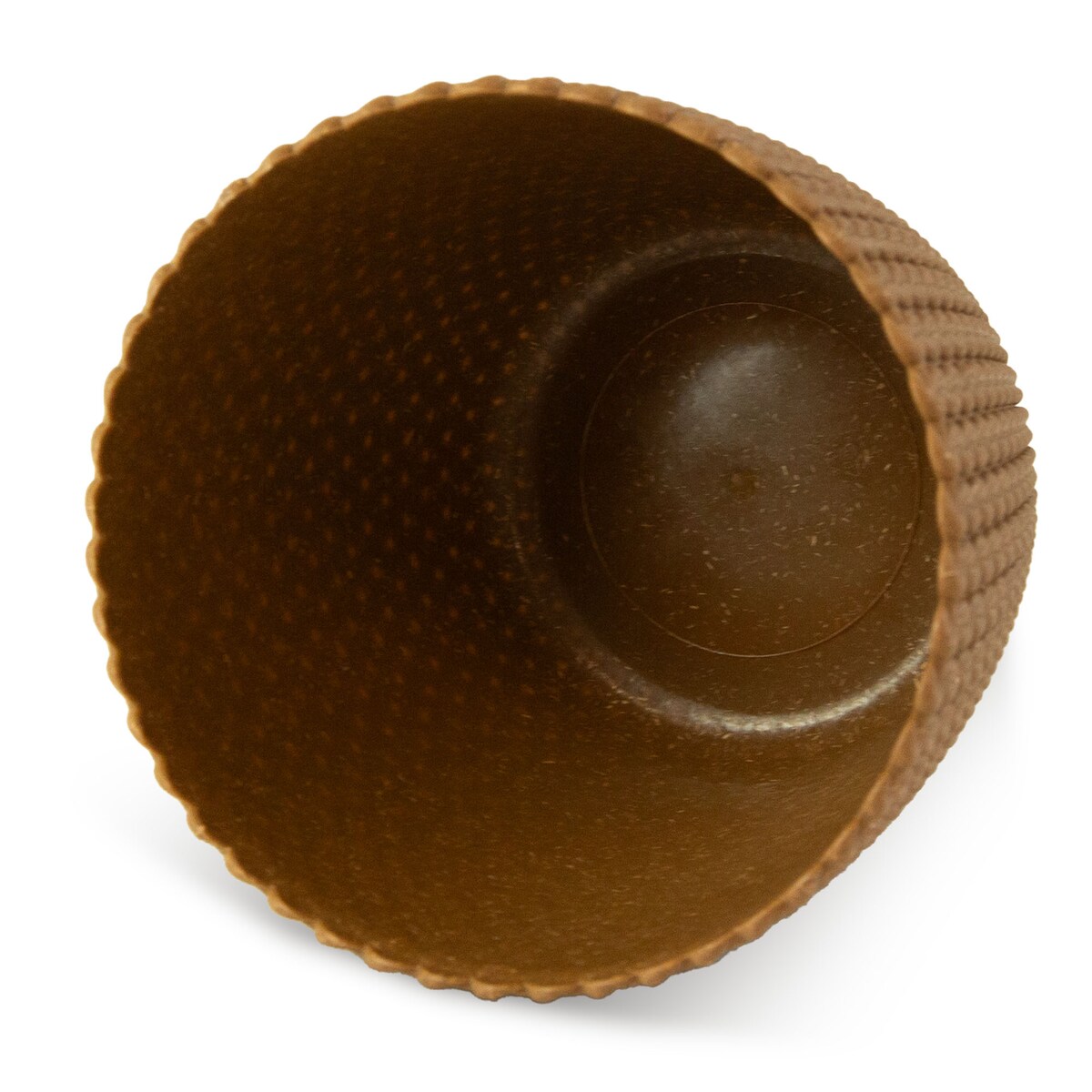 Doniczka Osłonka Domowa 13 Cm Na Stół Parapet Do Domu Brązowa