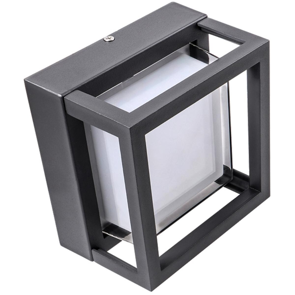 Zewnętrzny kinkiet Kansas 319869 LED 12W ramka czarny