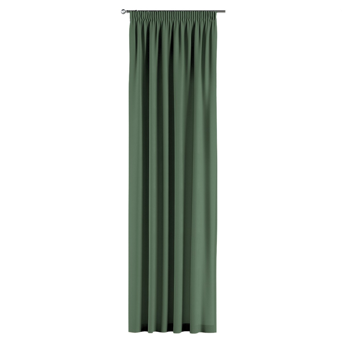 Zasłona na taśmie marszczącej 1 szt. 130x245 zielony