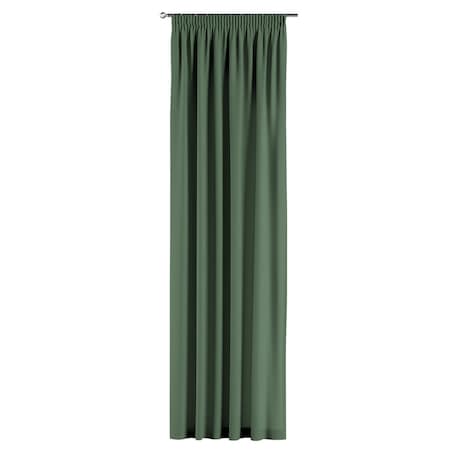 Zasłona na taśmie marszczącej 1 szt. 130x245 zielony