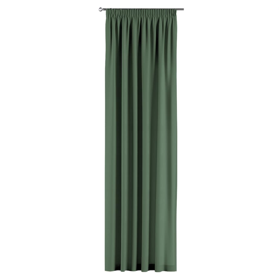 Zasłona na taśmie marszczącej 1 szt. 130x245 zielony