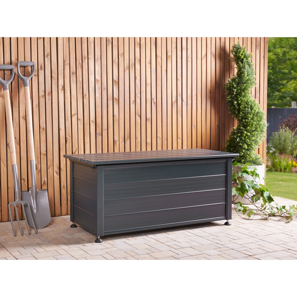 Skrzynia do przechowywania Ciemnoszary CAMPALTO