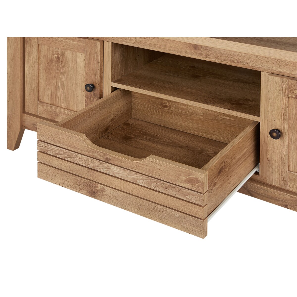 Szafka RTV jasne drewno AGORA