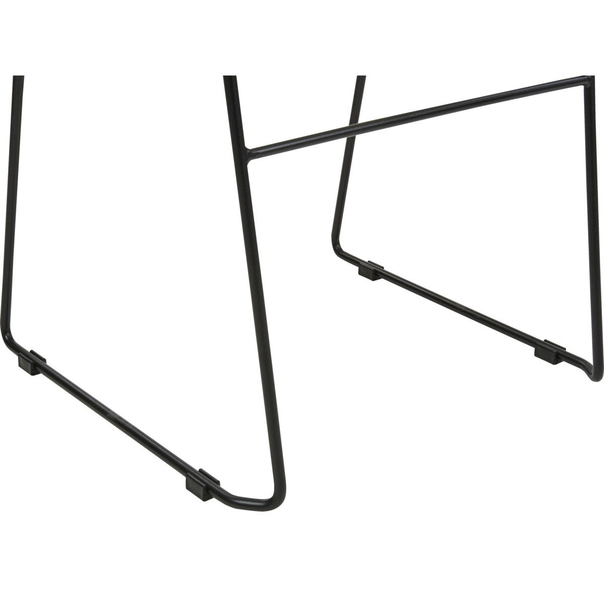 Zestaw 4 krzeseł do jadalni biały PANORA