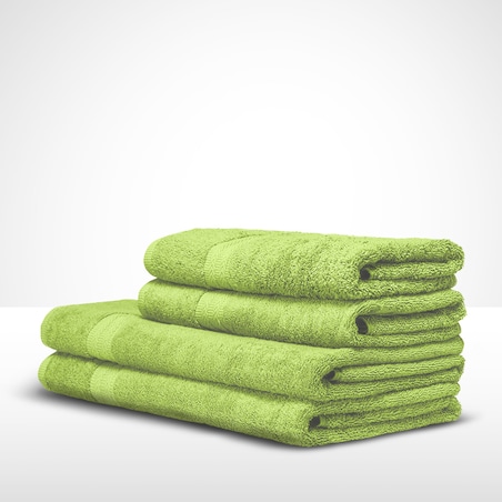 Ręcznik 70x140 cm bawełniany FORUM 550 g/m2 limonkowy