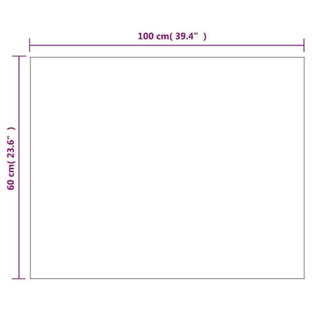 vidaXL Lustro ścienne z lampkami LED, bez ramy, prostokątne, szklane