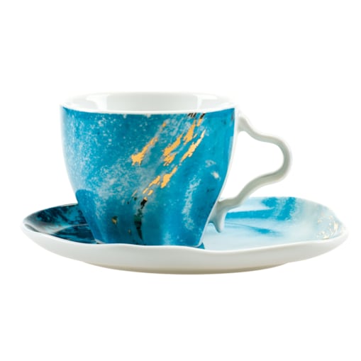 Zestaw filiżanek 250 ml ze spodkami dla 2 osób 4 el. Stone Age Baltic LB94 (7203)