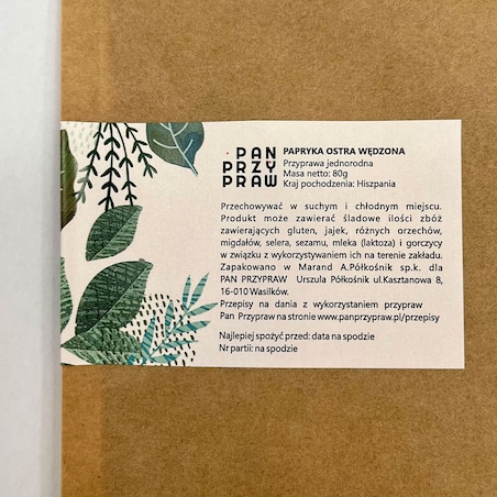 Papryka Ostra Wędzona – Refill