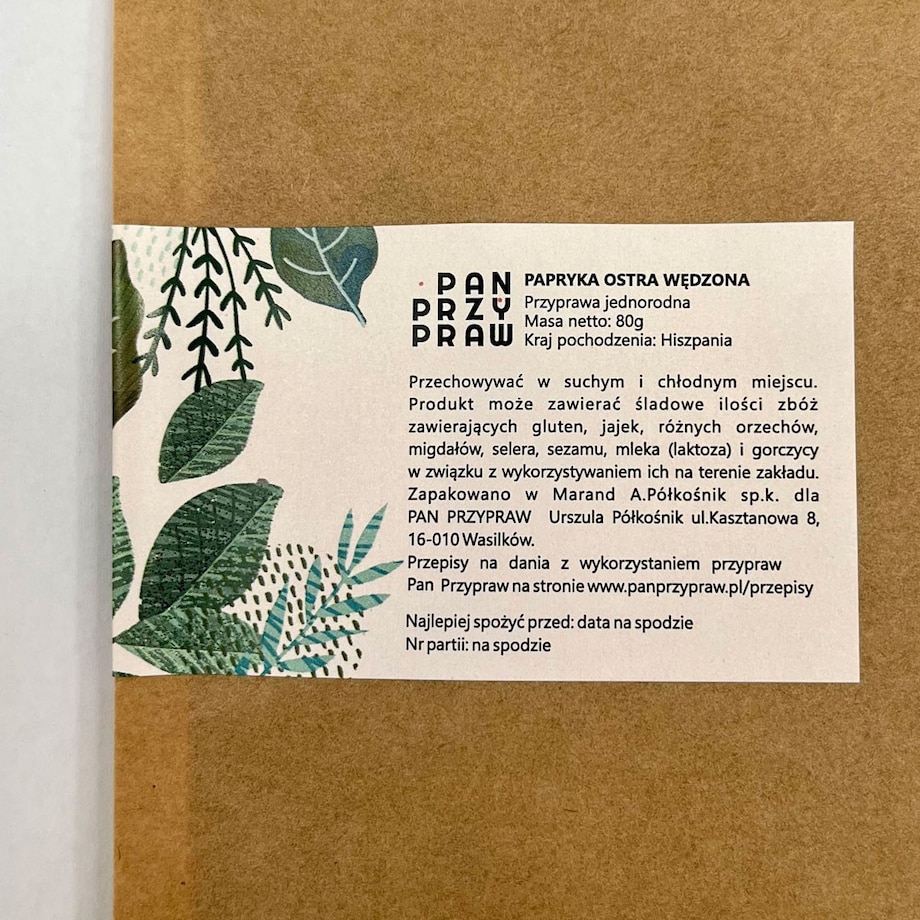 Papryka Ostra Wędzona – Refill