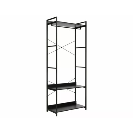 Wieszak RIN B czarny/czarny mat