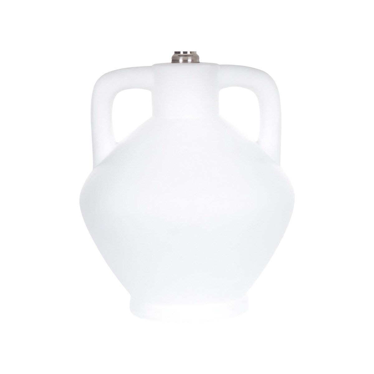 Lampa stołowa ceramiczna biała LABRADA