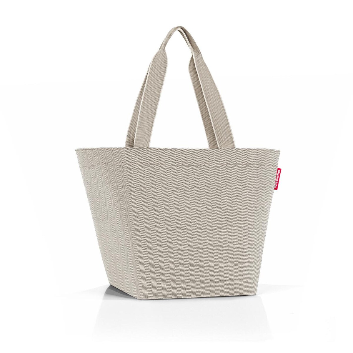 Torba SHOPPER M, herringbone sand