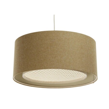 Lampa wisząca ERUTAN RATTAN 60 żółta