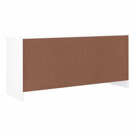 vidaXL Ławka ze schowkiem na buty ALTA, biała, 100x35x45 cm, sosna