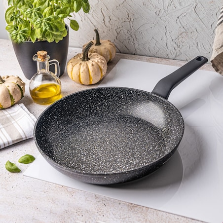 Patelnia z powłoką marmurową 28cm indukcja KLAUSBERG