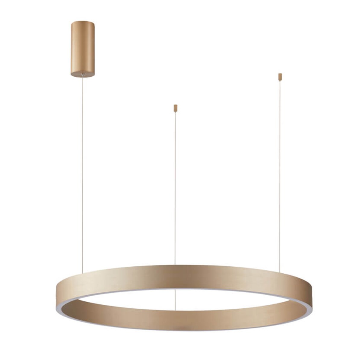 Lampa zwieszana Brasco PND-56215-060RPP-GD-3KS4K-TRDIMM Italux LED 40W 3000-4000K złoty