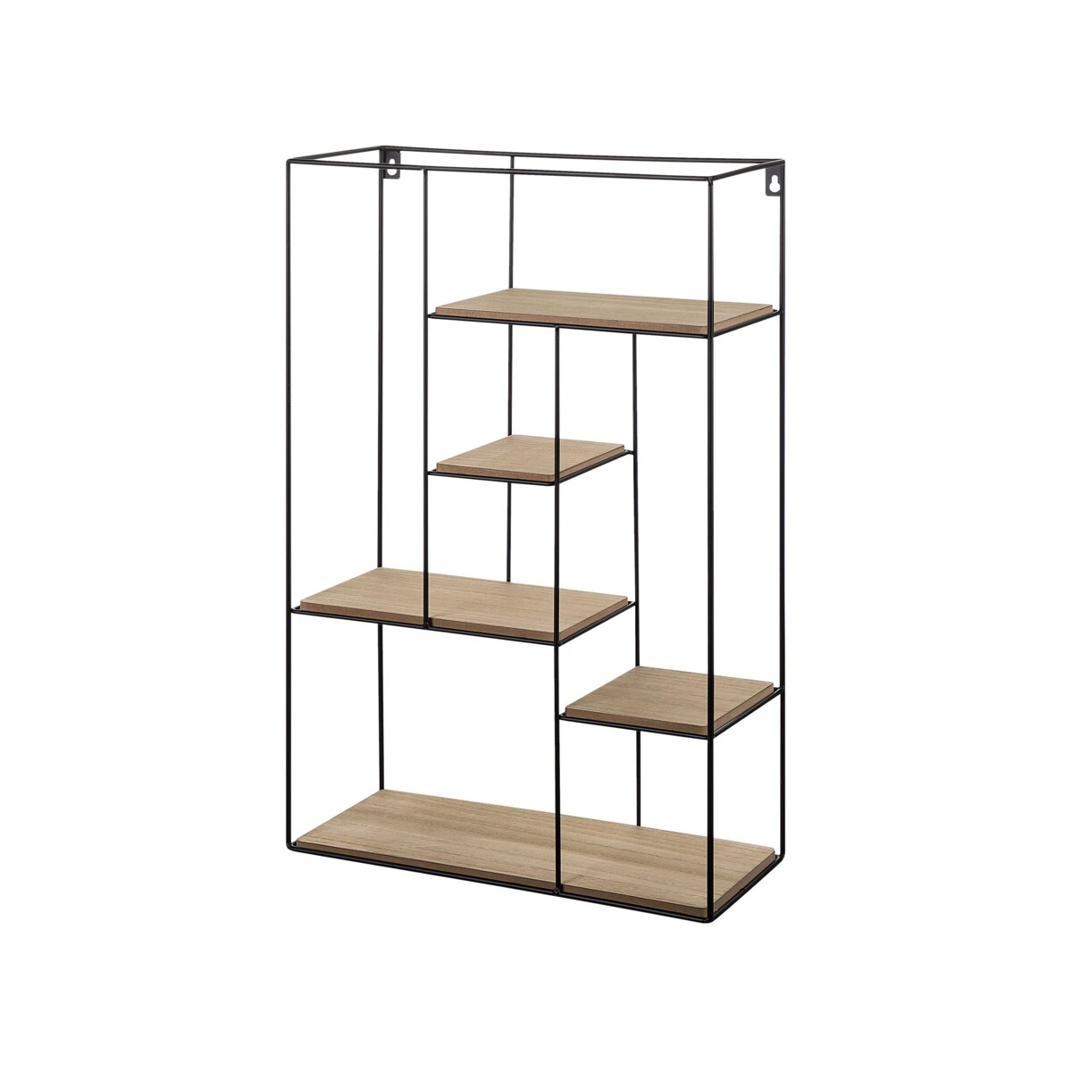 Półka wisząca jasne drewno LAUREL