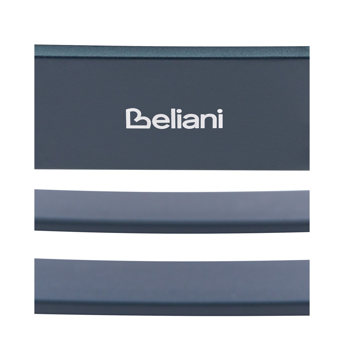 Fotel bujany ogrodowy TURI Metal Czarny