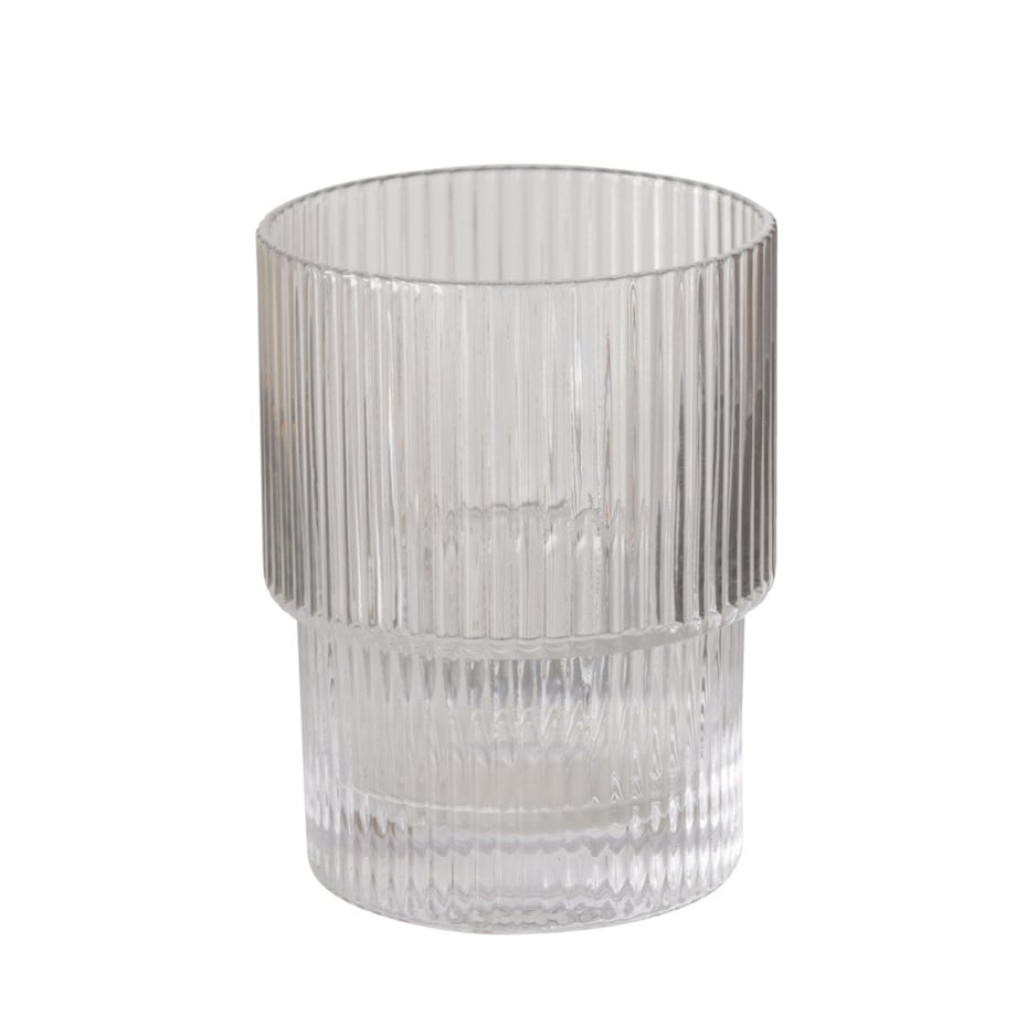 Prążkowana szklanka RIFFO, 180 ml