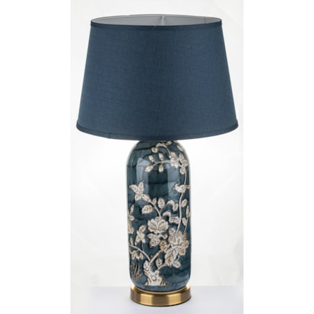 Lampa stołowa ceramiczna Ø 38x69 cm CLIMBER