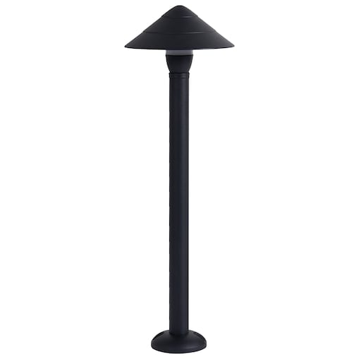 Lampa ogrodowa słupek LED GAIA Czarny