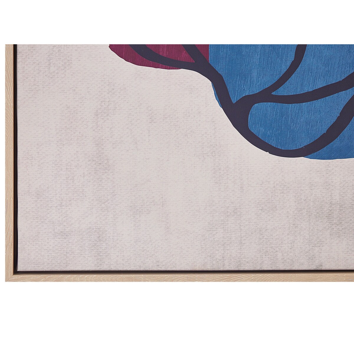 Obraz na płótnie w ramie kobieta 63 x 93 cm wielokolorowy BINETTO