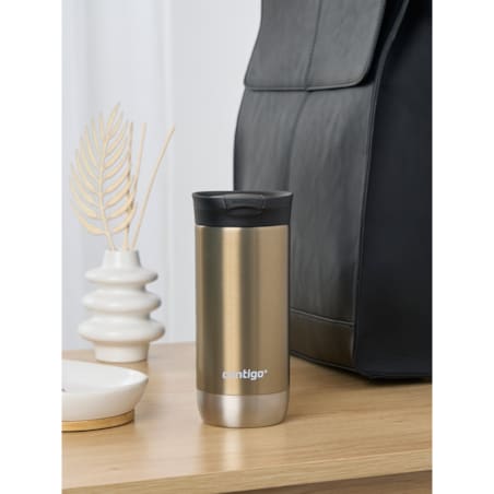 Kubek termiczny na kawę Contigo Huron 2.0 470ml - Złoty
