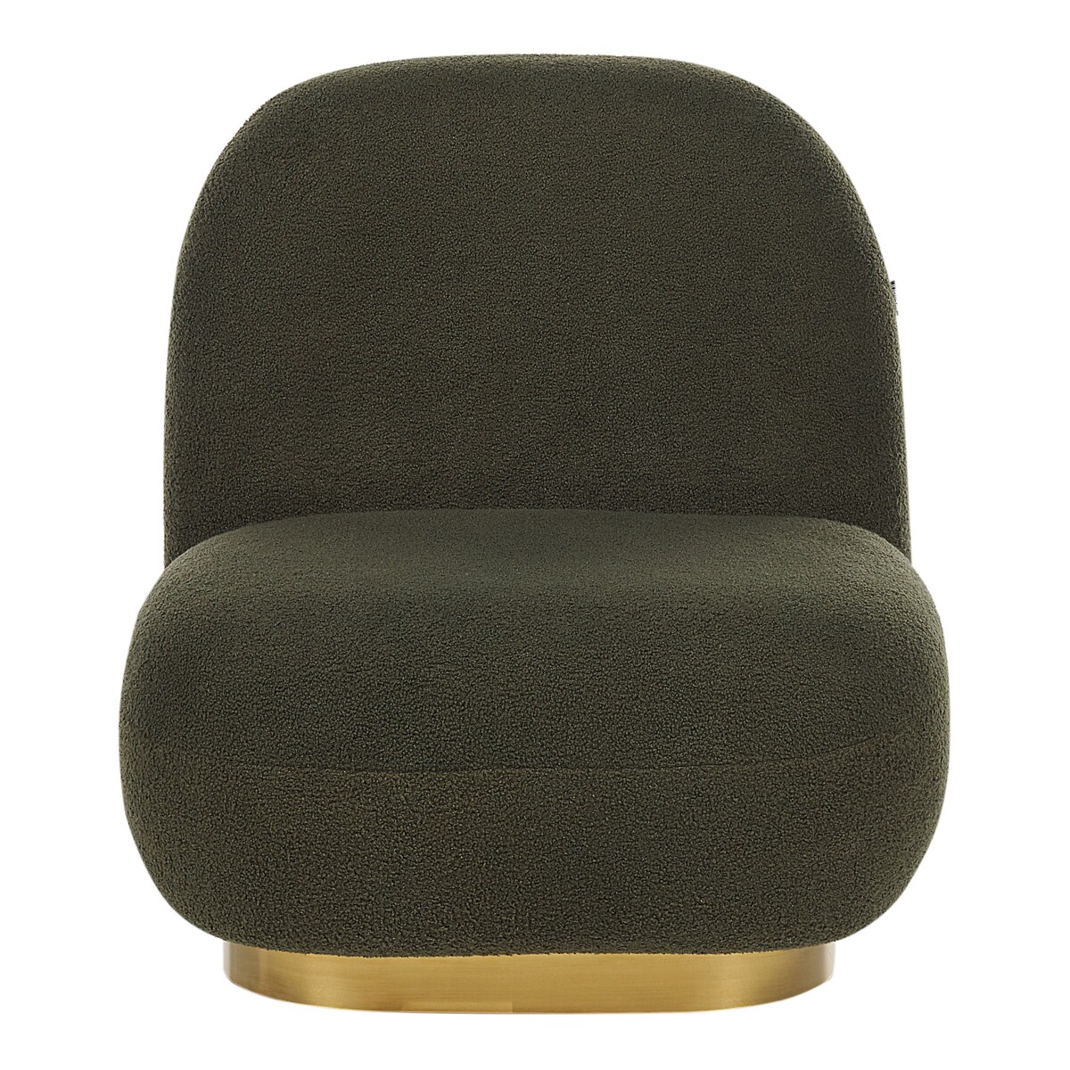 Fotel boucle zielony LOVIISA