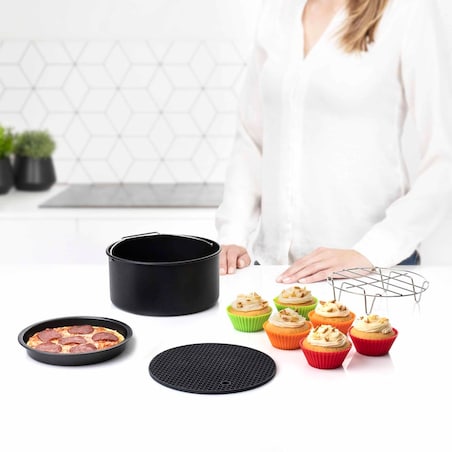 Princess Zestaw 10 akcesoriów do frytkownicy powietrznej, 3,2 L