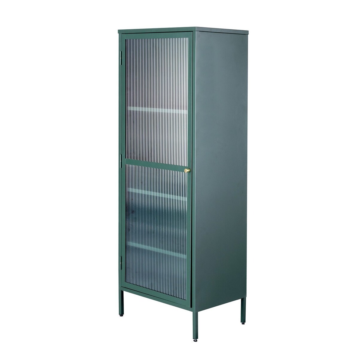 Witryna Xappa slim green, 58 x 40,5 x 160,5 cm