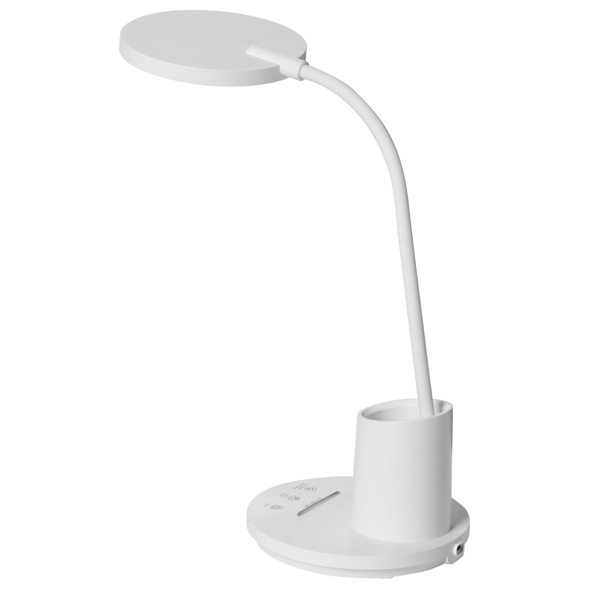 Lampa biurkowa LED VELA Ze ściemniaczem Biały