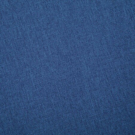 vidaXL 2-osobowa sofa tapicerowana tkaniną, niebieska