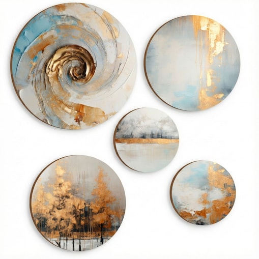 Nowoczesne Obrazy ścienne do sypialni pokoju Złota dekoracja salonu