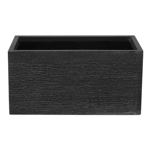 Doniczka 60 x 29 x 30 cm czarna MYRA