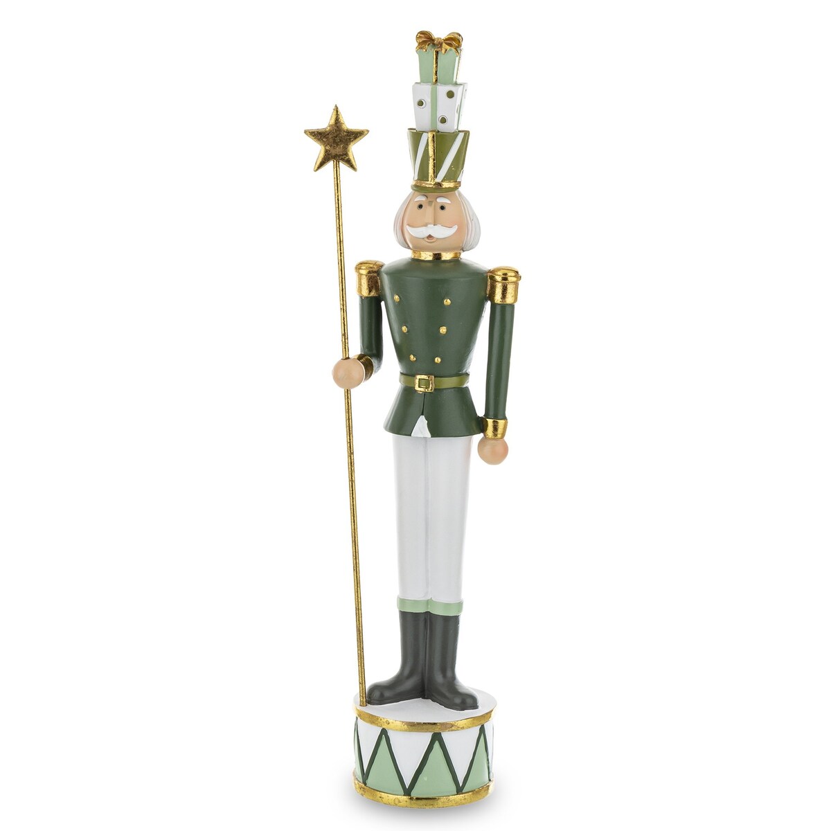 Figurka - Dziadek do orzechów 45x10 cm z pudełkami