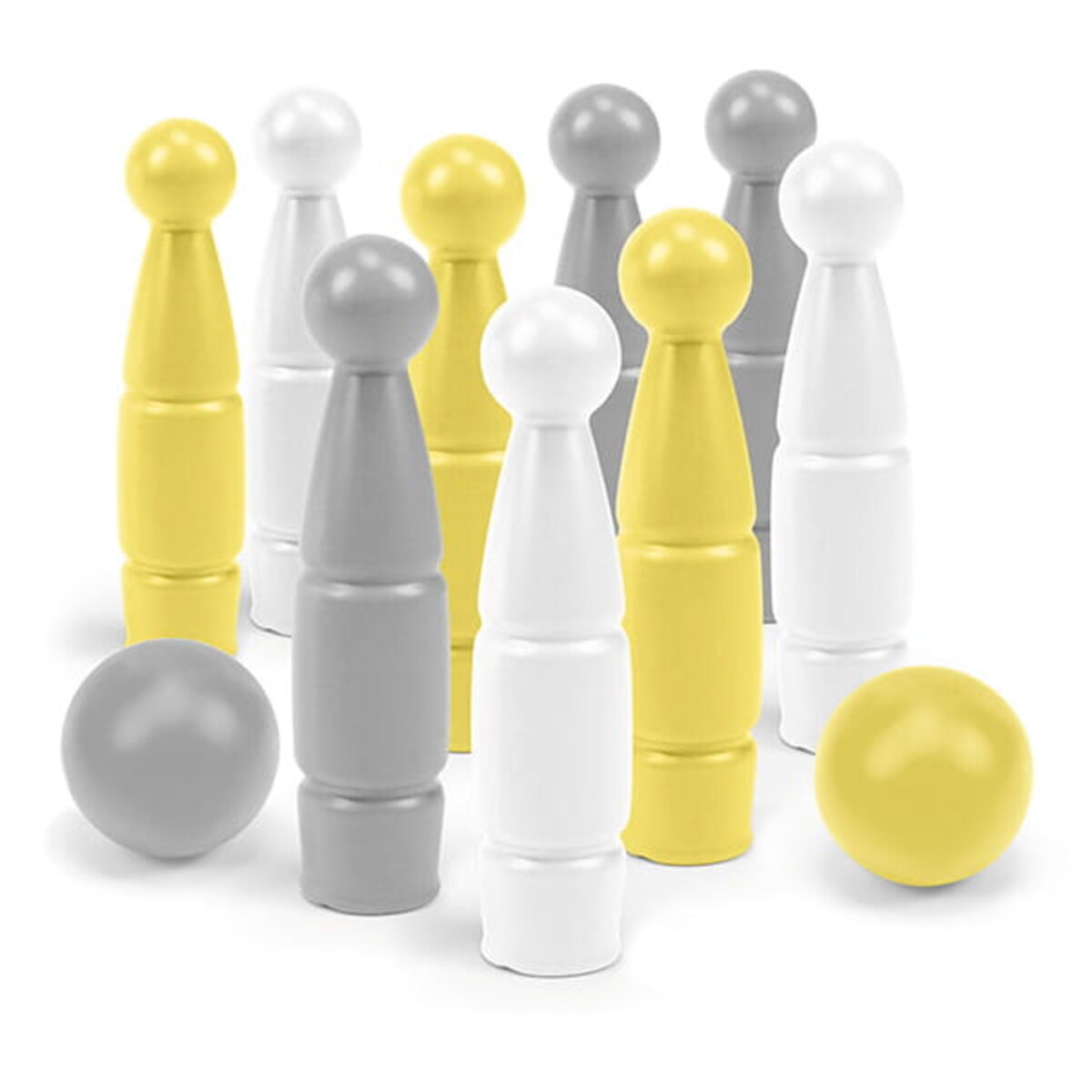 Słoneczny Poranek Zestaw do gry w kręgle 11 el.