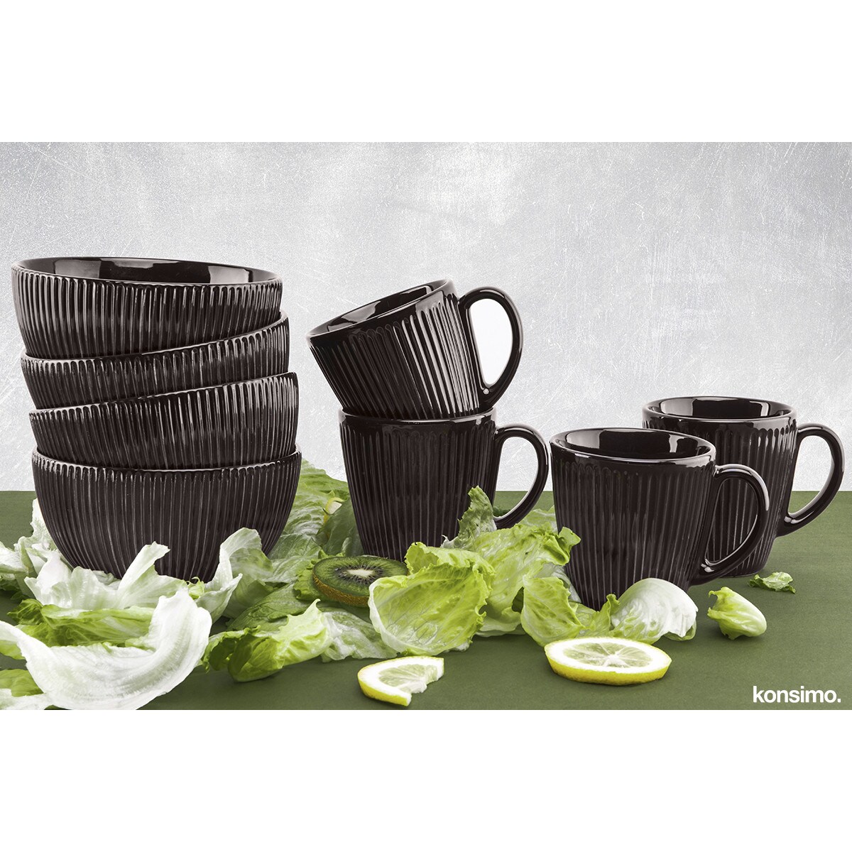 Konsimo GODETI Miska, brązowy