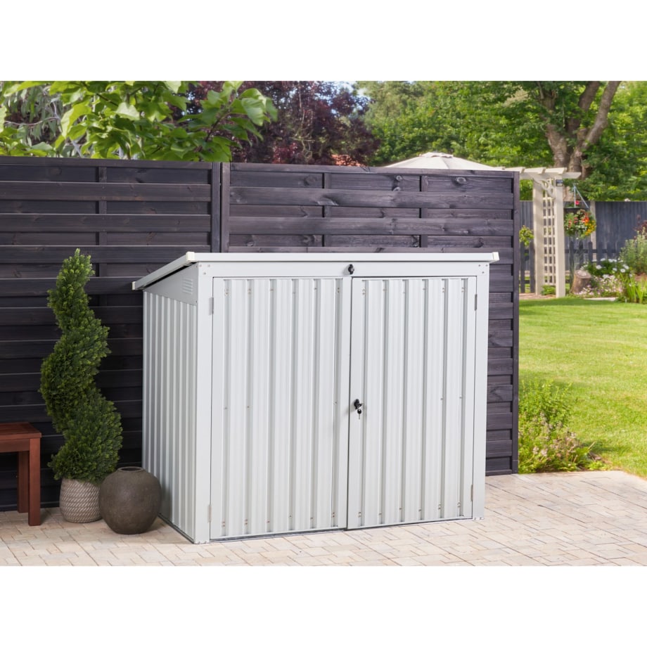 Domek narzędziowy Jasnoszary MOENA