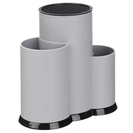 Stojak na noże, plastikowy, 12,5 x 23 x 22 cm